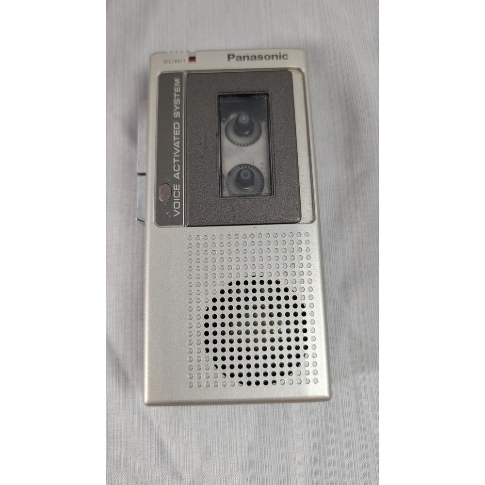 Panasonic Microcassette Recorder RN-109A Voice Activated - For Parts or Repair